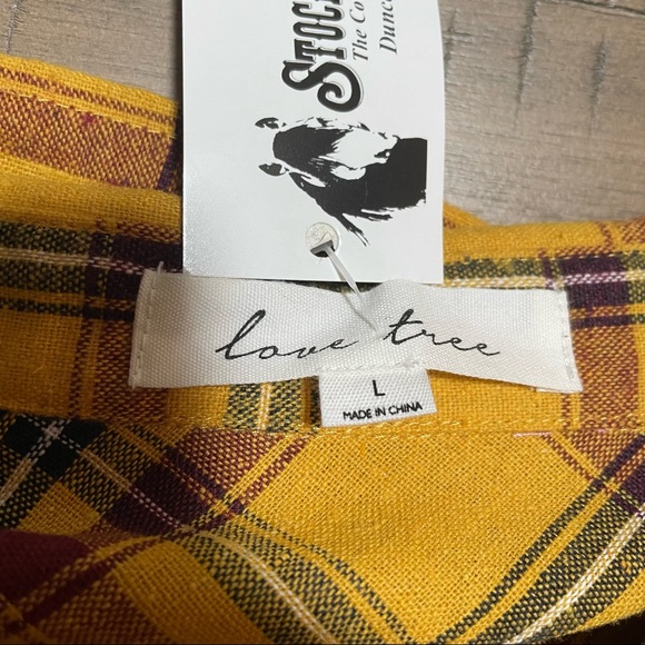 Love Tree Button Down Shirt - Picture 3 of 8